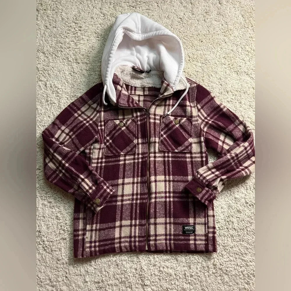 Unisex WESC Hoodie Flannel Men’s Medium/ Women’s Large